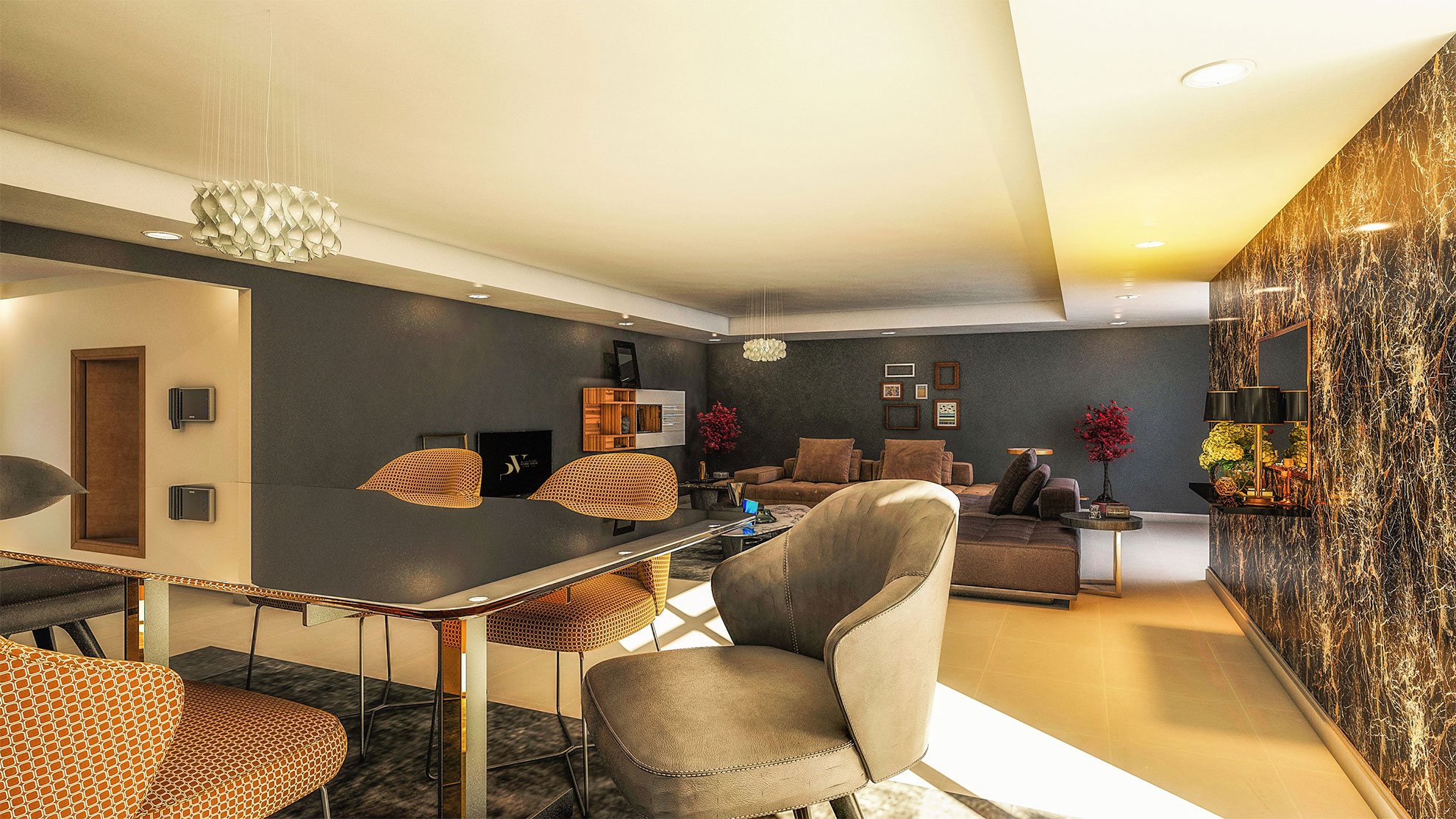 Interior of Park View, Shams Abu Dhabi, Al Reem Island