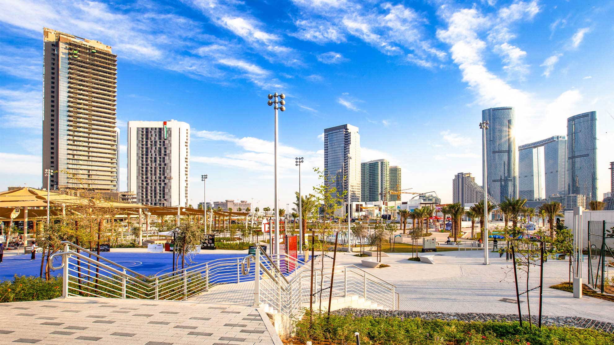 CENTRAL PARK of Park View, Shams Abu Dhabi, Al Reem Island